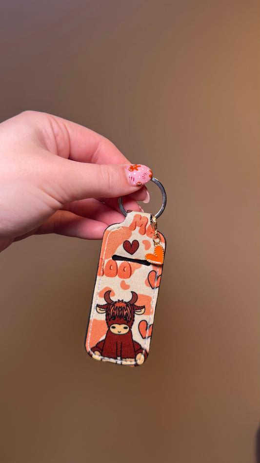 Highland Cow Lipgloss Holder