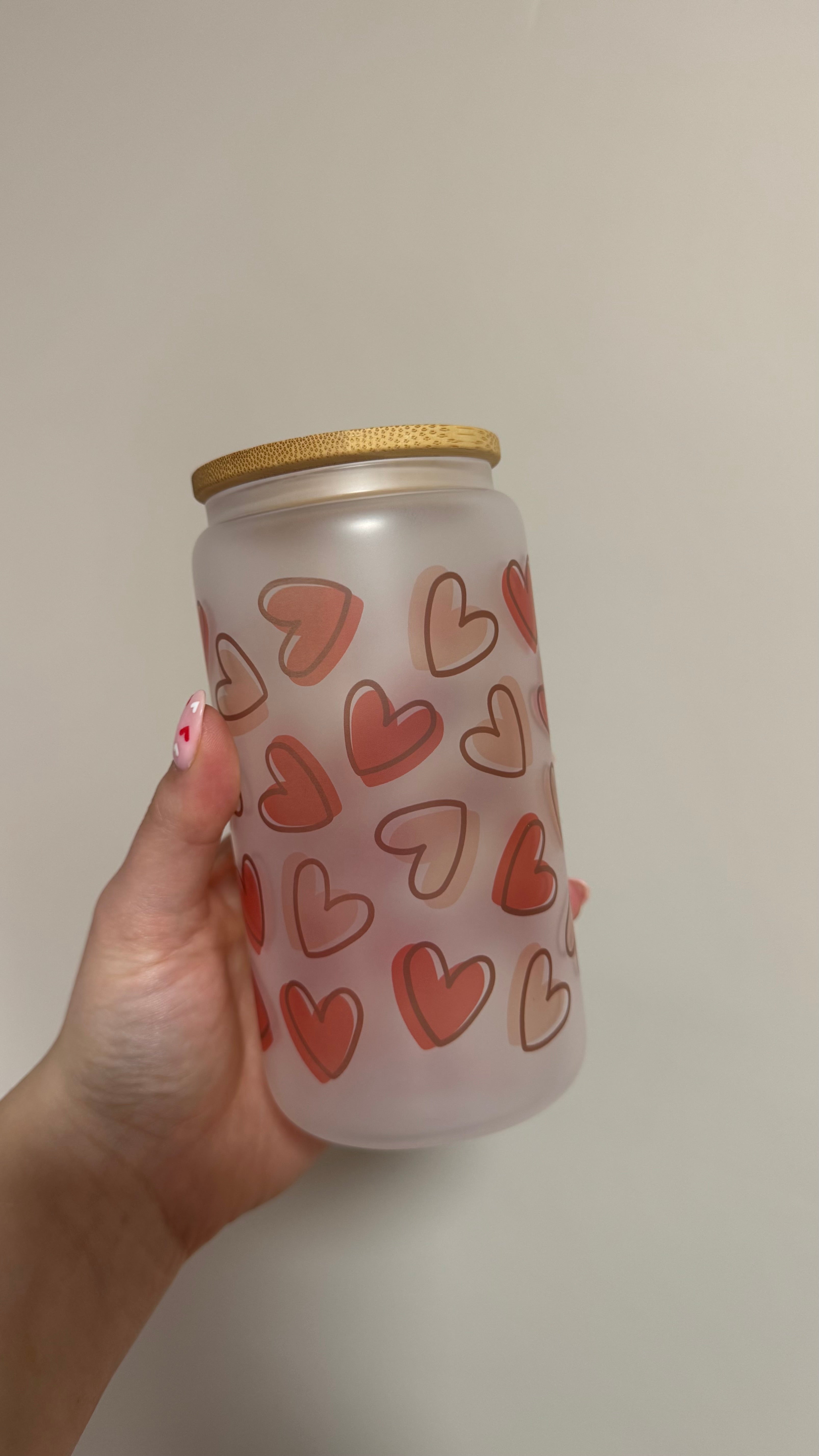 Love Heart Glass Libbey