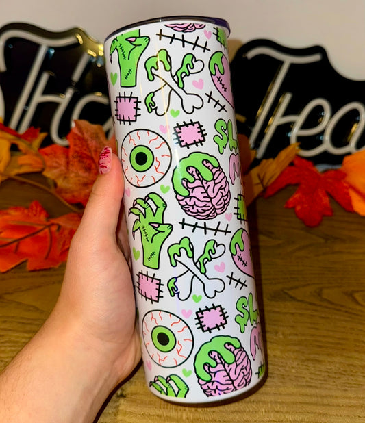 20oz Slay Me Halloween Tumbler