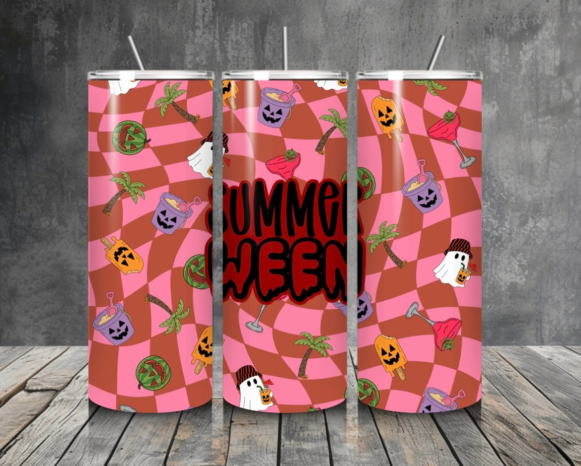 Light Groovy SummerWeen Tumbler