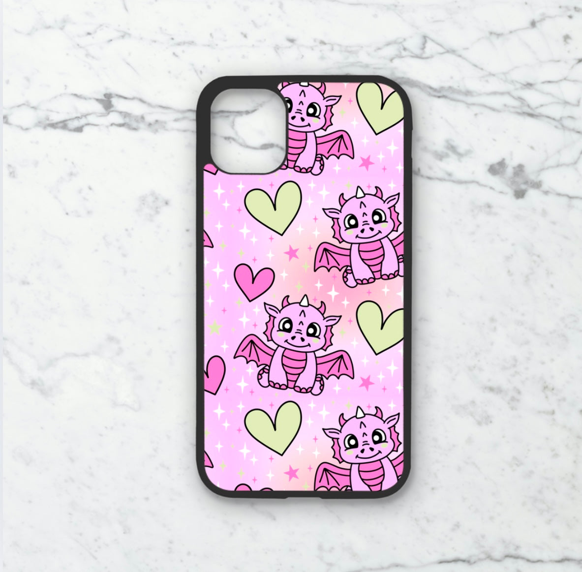 Pink Cute Dragon Phone Case