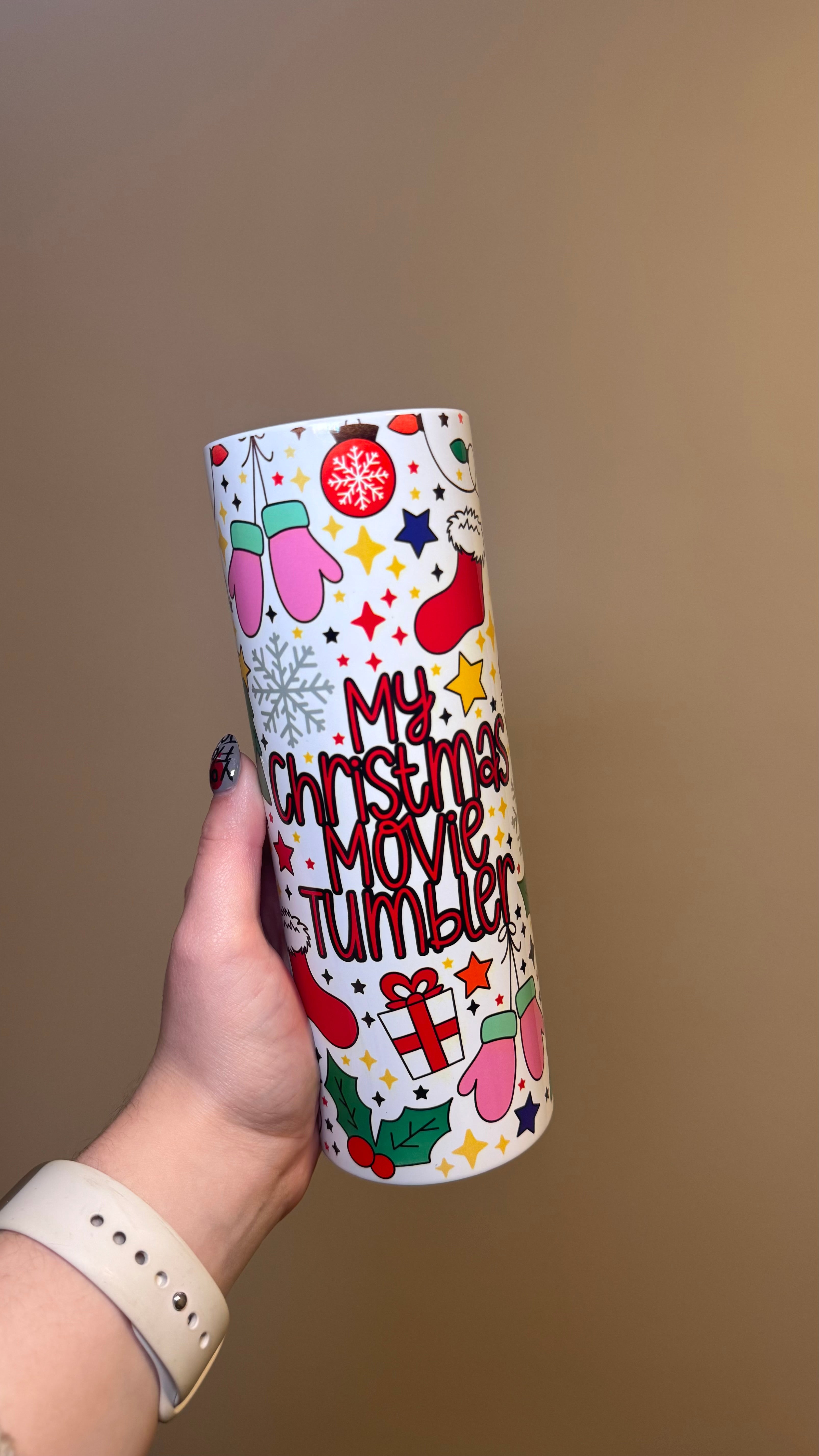 My Christmas Movie Tumbler