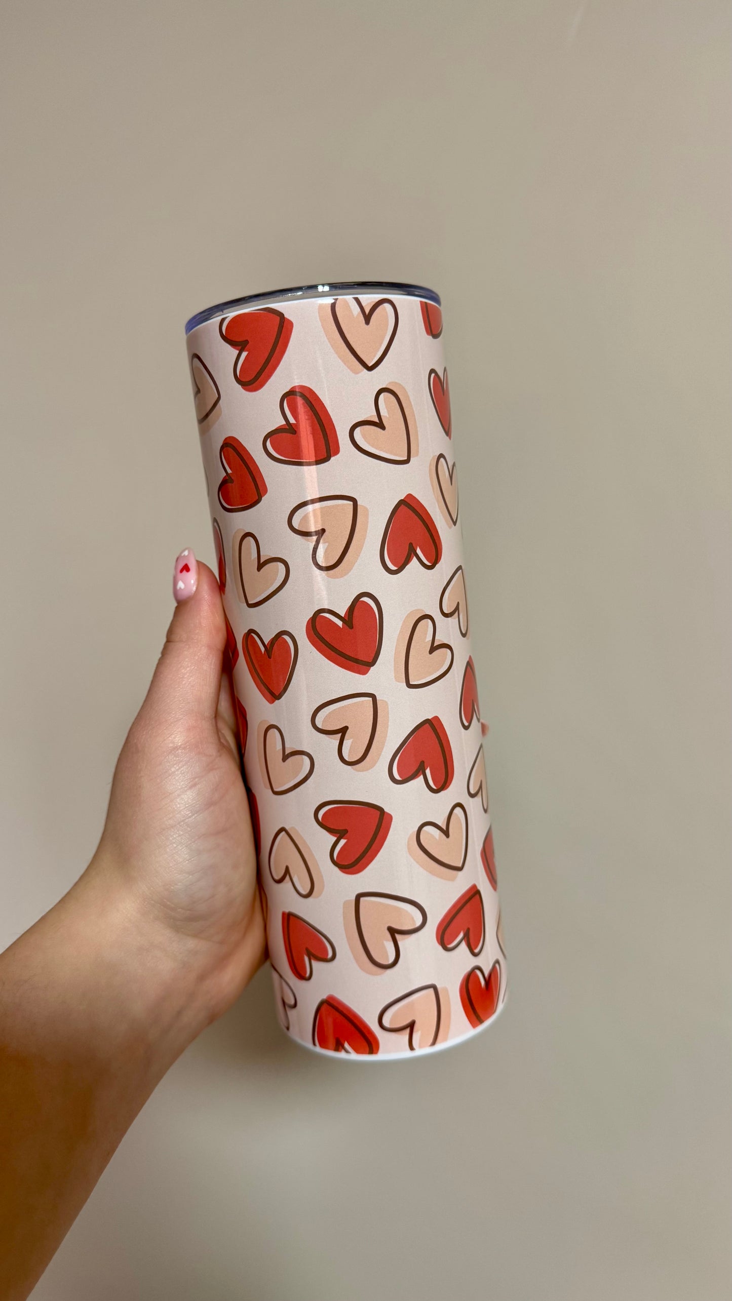 20oz Hearts Tumbler