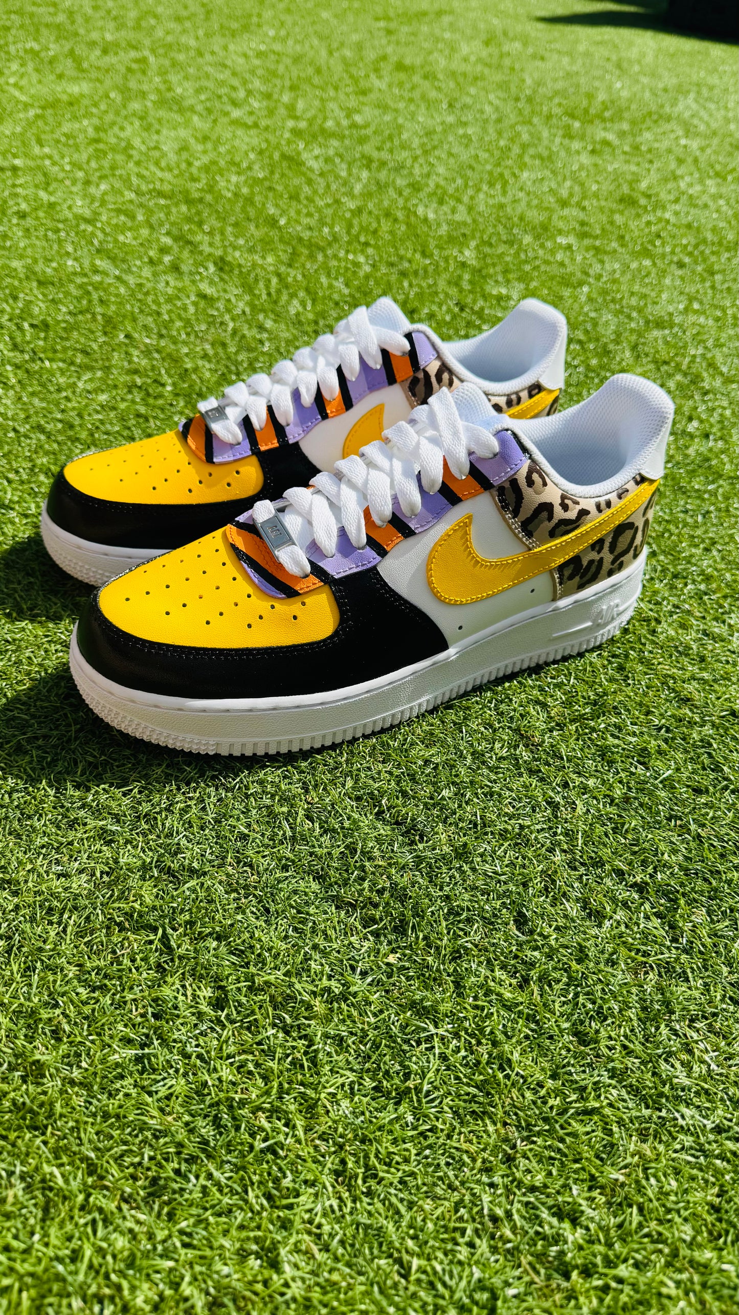 Hand Painted Tate Mcrae Air Force 1