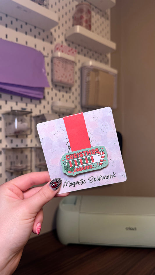 Christmas Loading Magnetic Bookmark