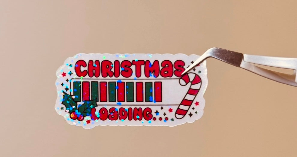 Christmas Loading Sticker