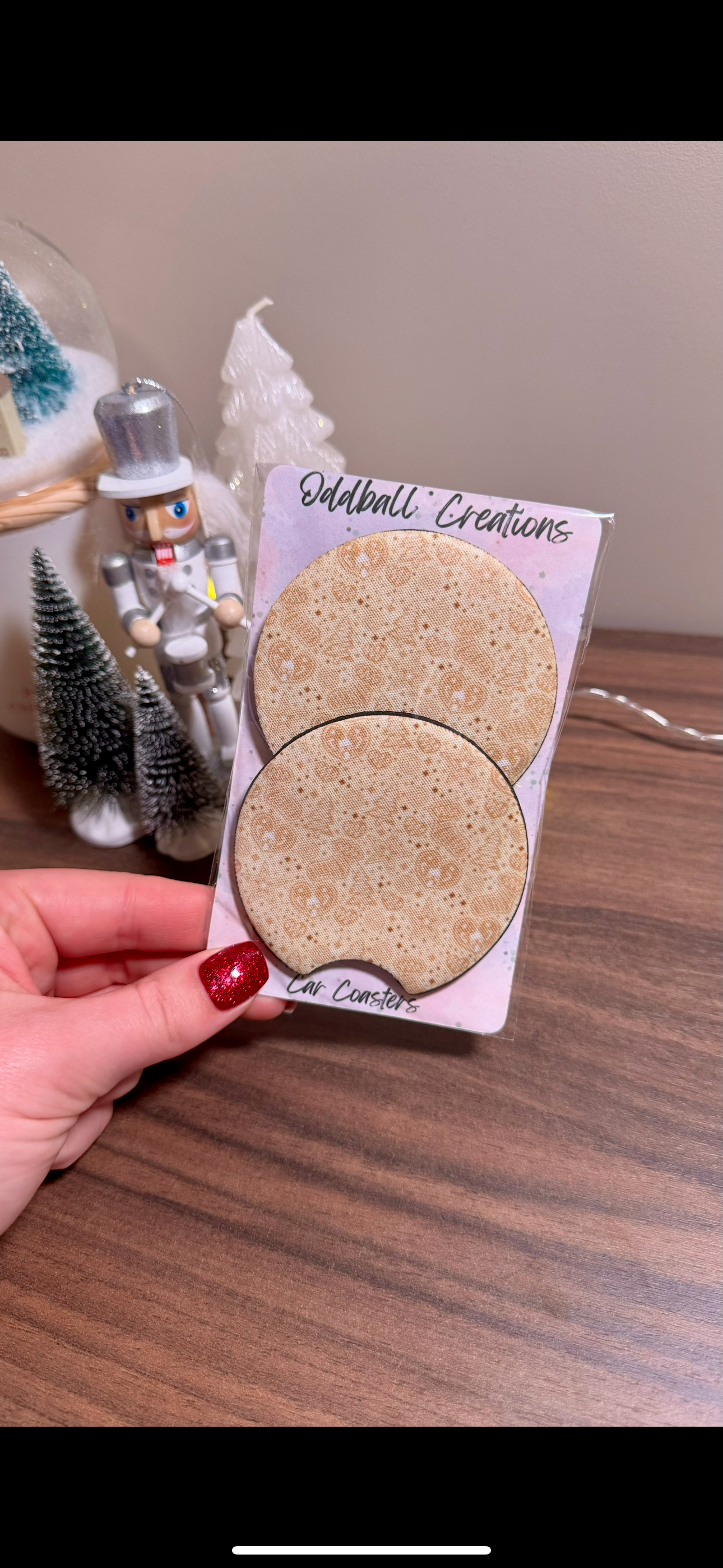 Sugar Cookies Car Coasters