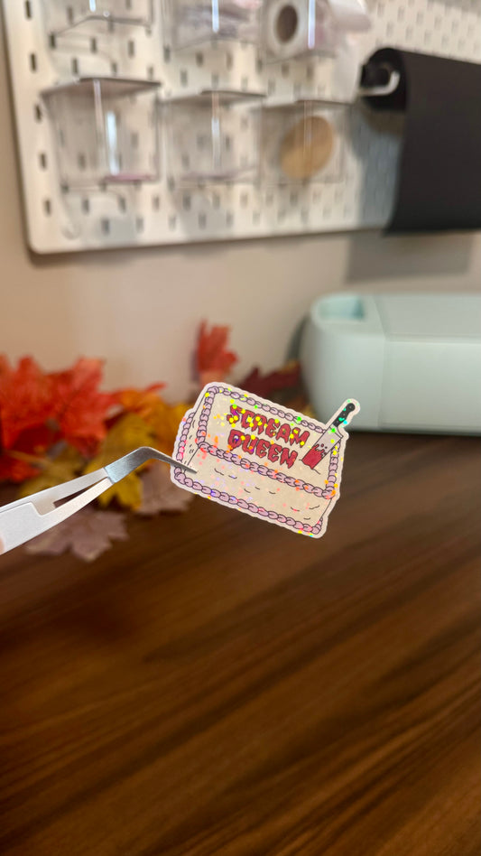 Scream Queen Sticker