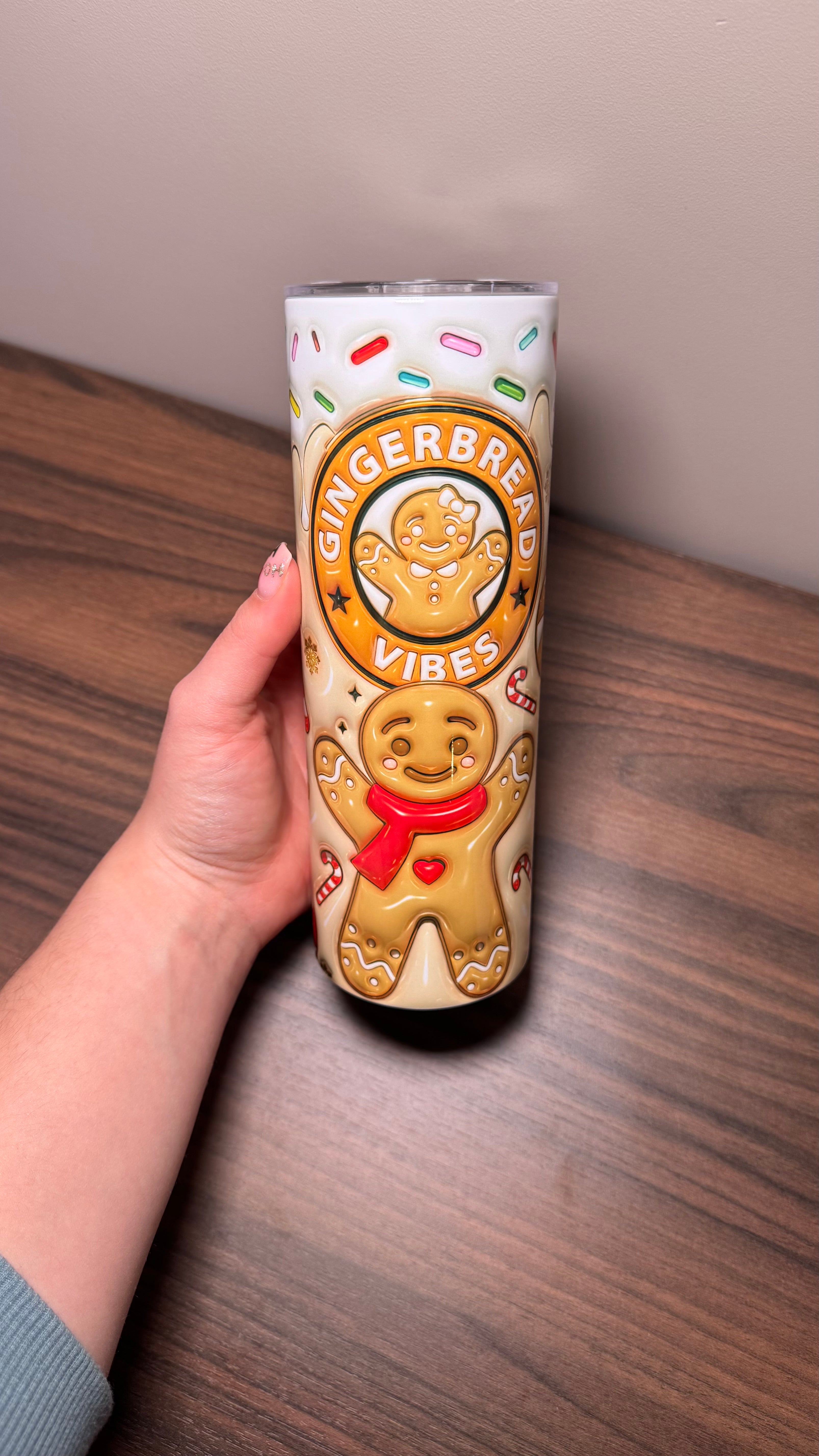 Gingerbread Vibes Tumbler