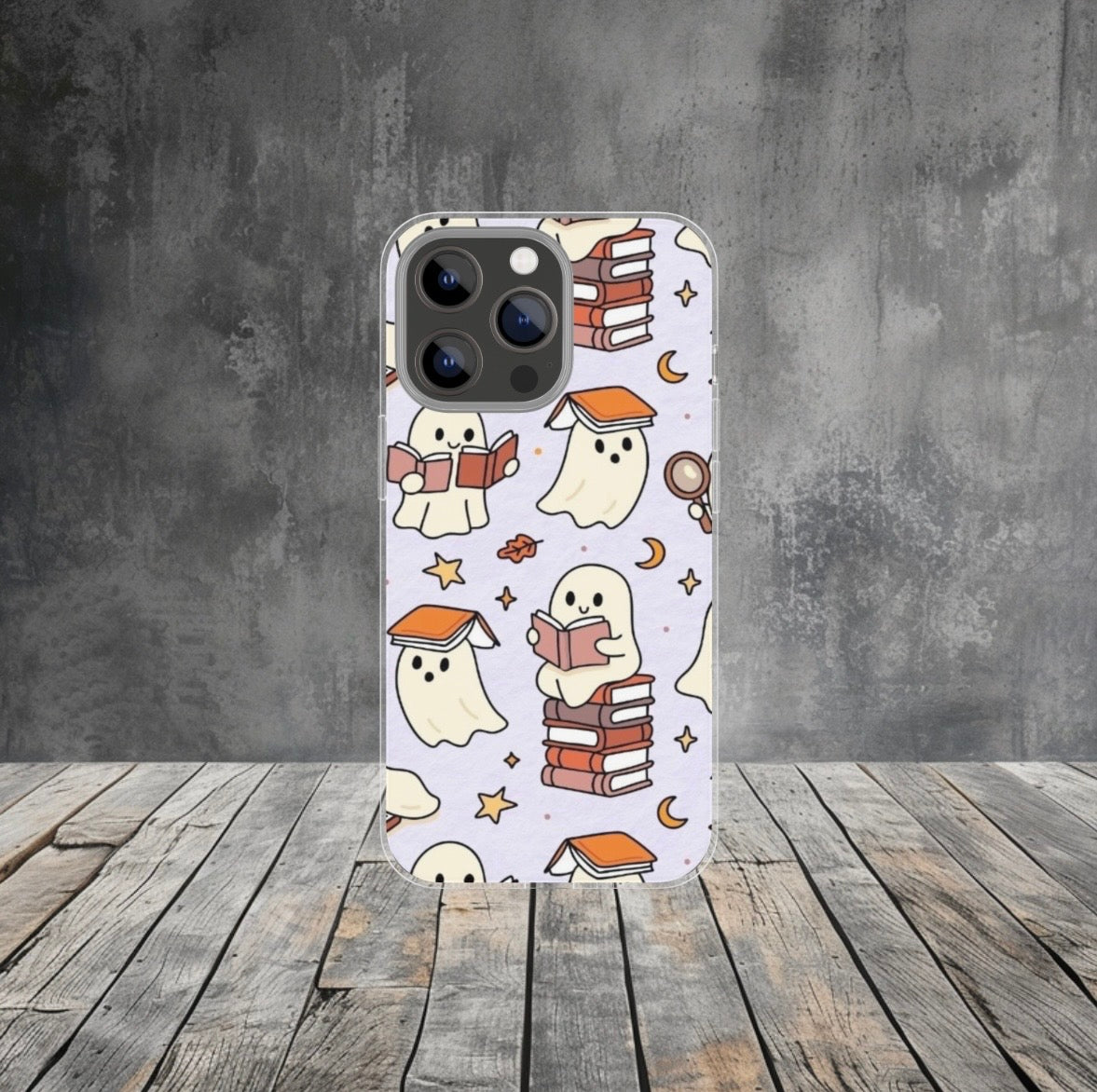 Bookish Ghost Phone Case