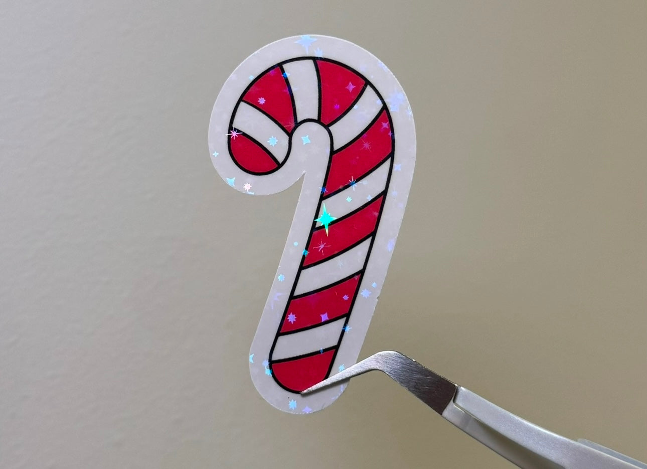 Candy Cane Sticker