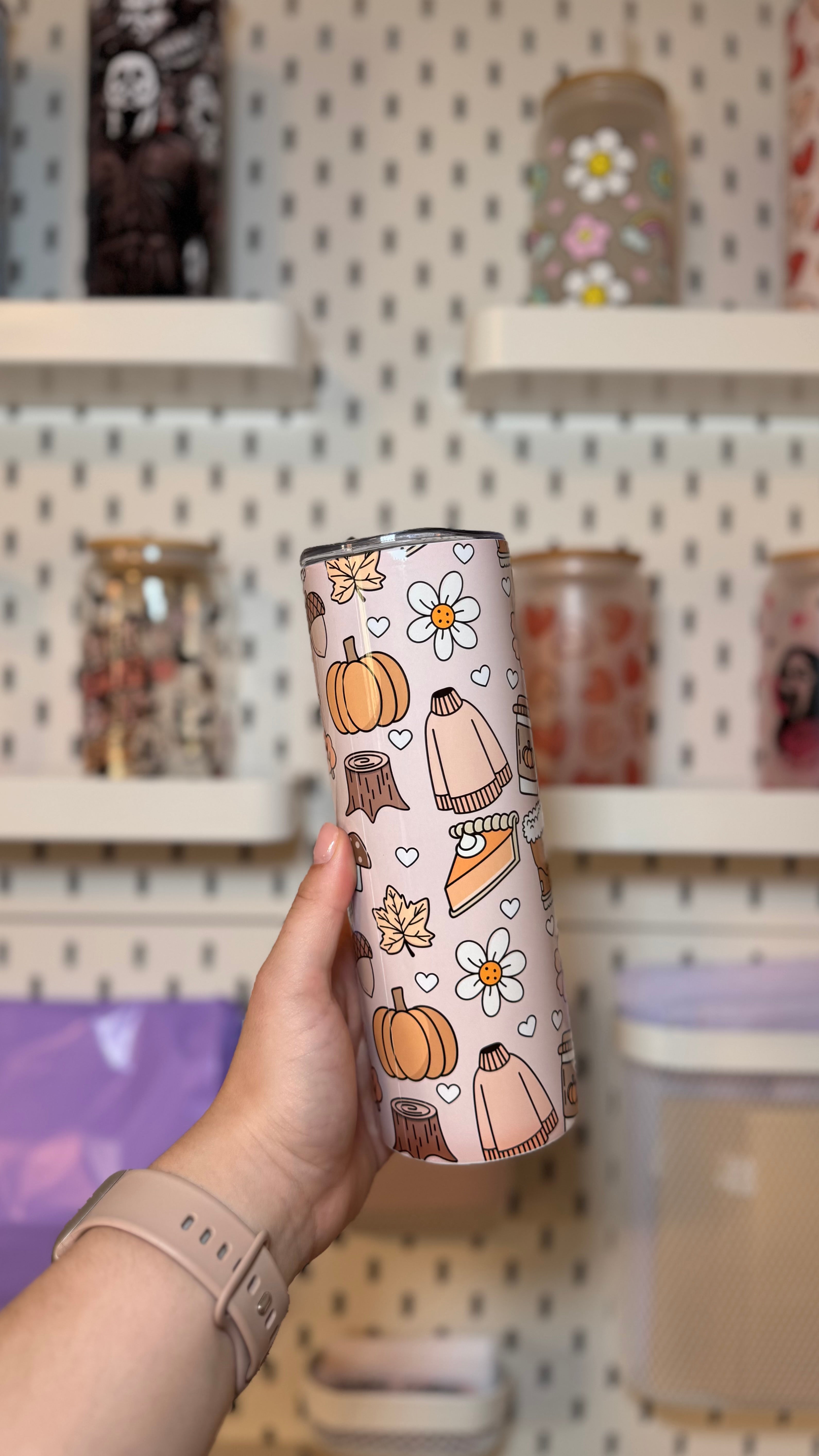 Cozy Autumn Tumbler