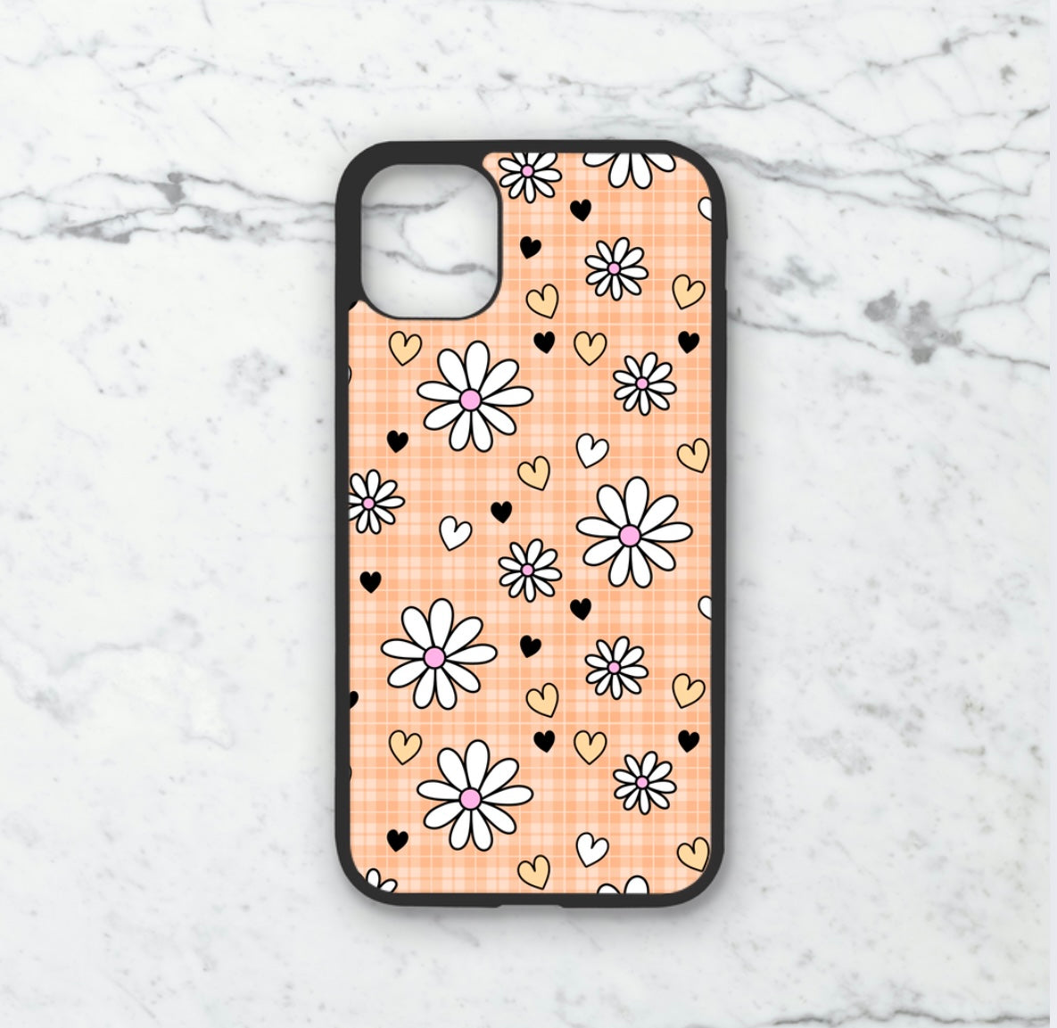 Orange Daisy Phone Case