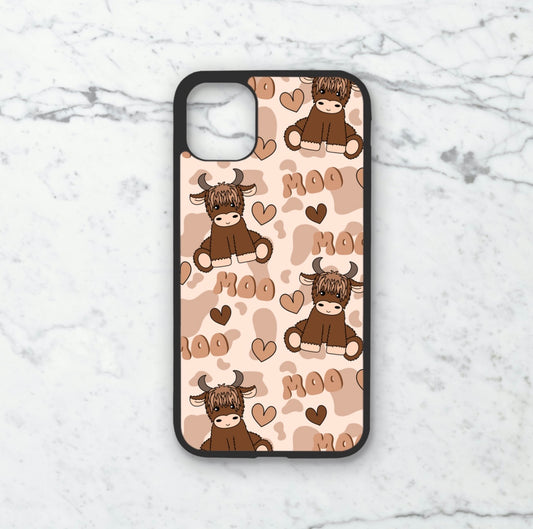 Highland Cow Phone Case