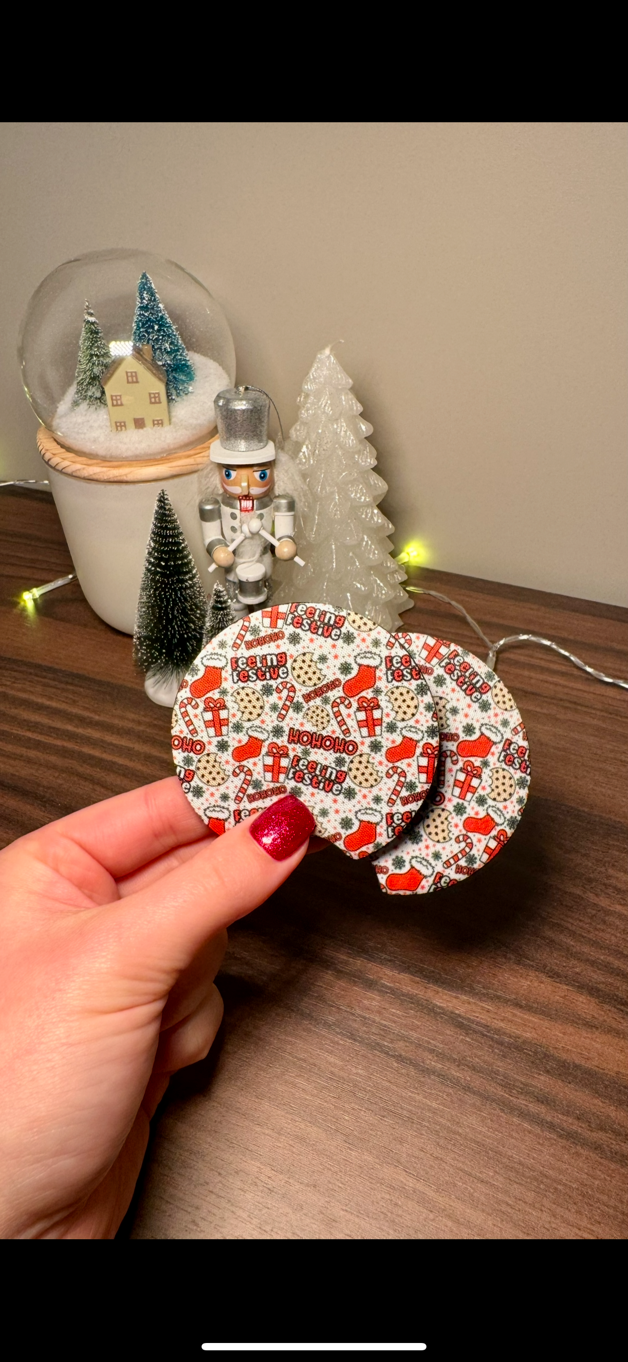 Feeling Festive Car Coasters