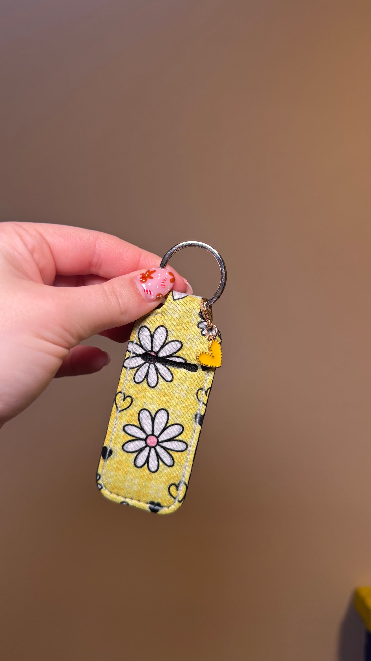 Yellow Daisy Lipgloss Holder