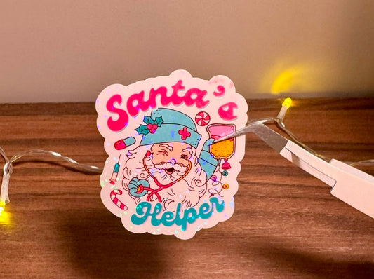 Santa’s Helper Sticker