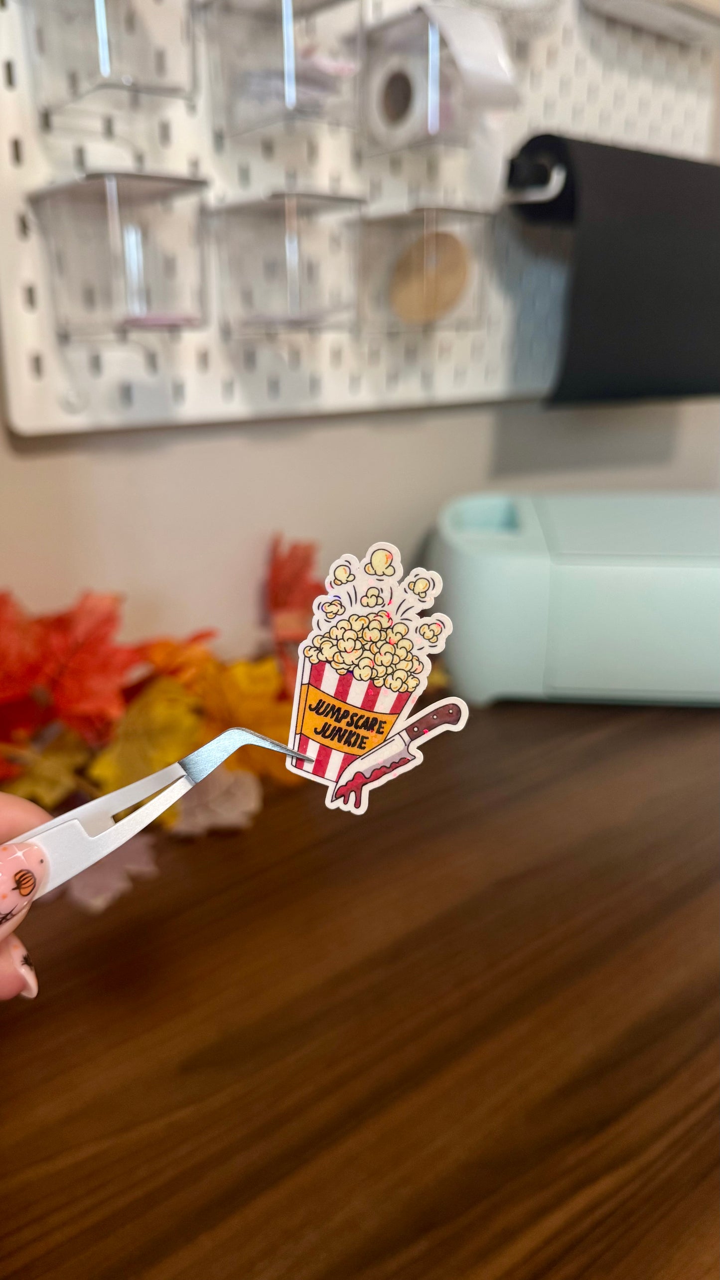 Jumpscare Junkie Sticker