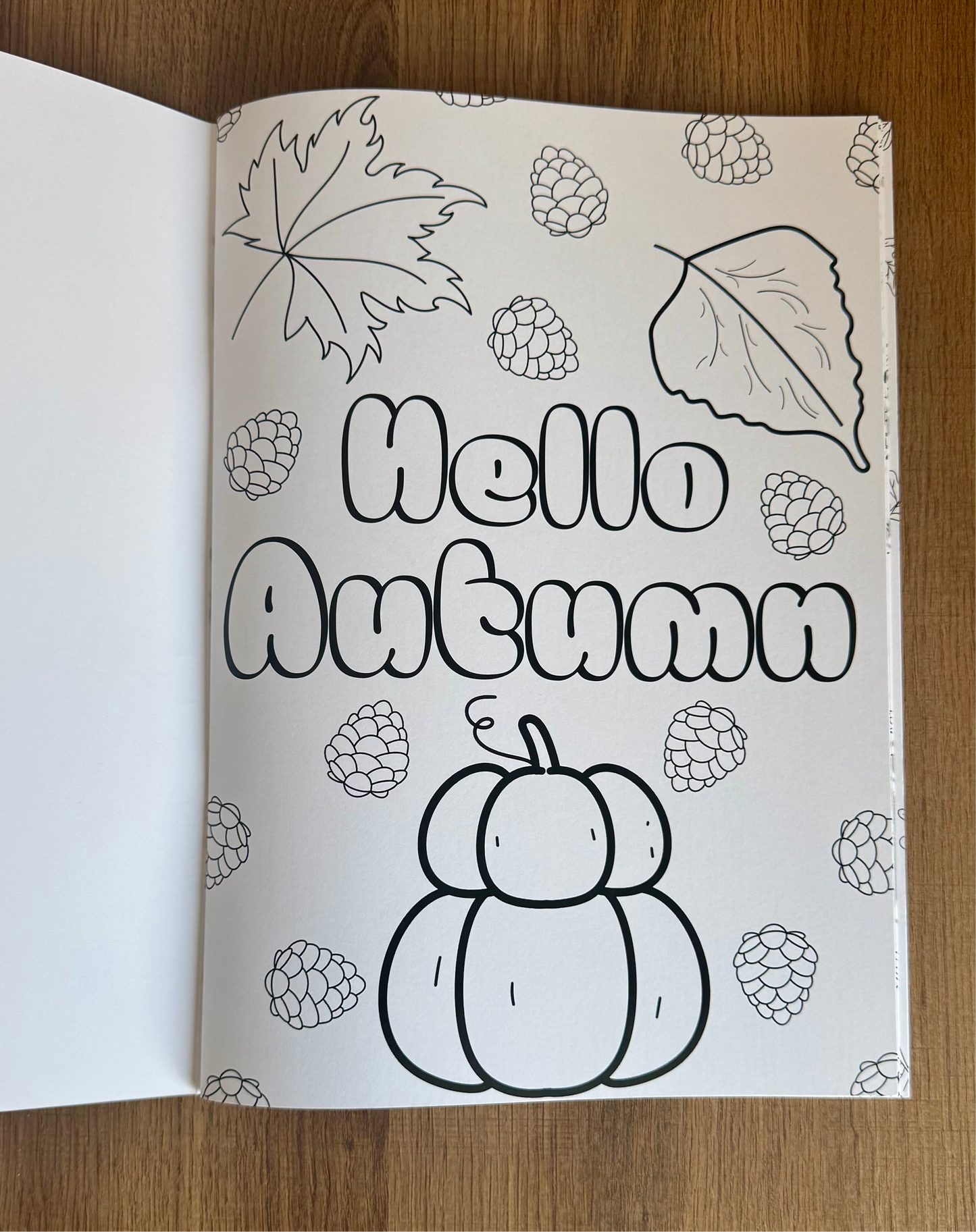 Autumn Colouring Book
